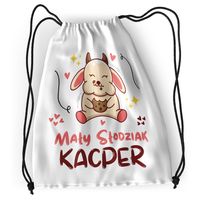 Plecak Sportowy Szkolny Dla Kacpra Syna Dziecka Z Nadrukiem Ze Zdjęciem