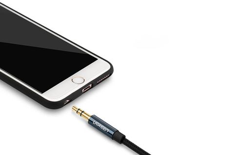 kabel mini jack ugreen av122 3,5mm aux 3m (czarny) na Arena.pl