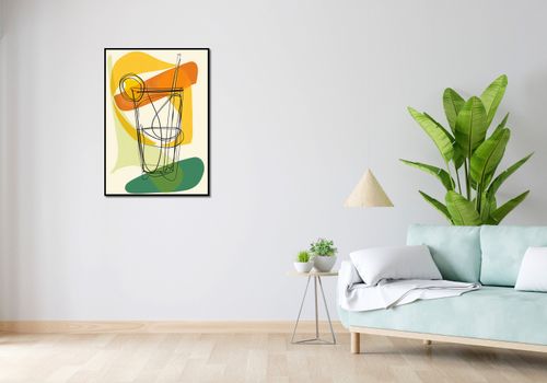 Plakat 64x90cm Koktajl Artystyczny na Arena.pl