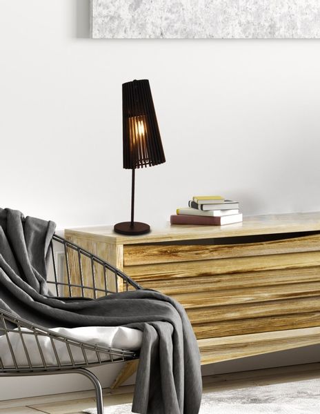 Osaka lampa stołowa 1x40W E27 czarny zdjęcie 3