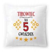 Dla Tirowca Poduszka Na Urodziny Na Prezent Z Nadrukiem Ze Zdjęciem