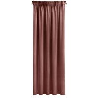 Zasłona na taśmie Pierre Cardin SIBEL 140x270 ciemnoróżowa
