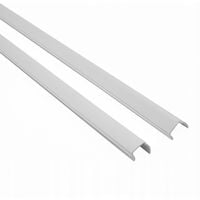 Prowadnica do rolet uniwersalna biała 150cm - kpl.