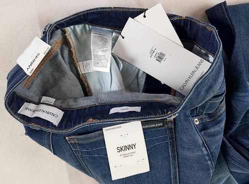 Męskie jeansy Calvin Klein Jeans -Skinny J30J317658 oryg. - W32/L34 na Arena.pl