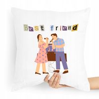 Poduszka Dla Przyjaciela Best Friends Prezent Z Nadrukiem Ze Zdjęciem