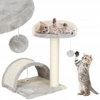 DRAPAK DLA KOTA LEGOWISKO DOMEK BUDKA ZABAWKA DUŻY SŁUPEK WIEŻA 2 POZIOMY