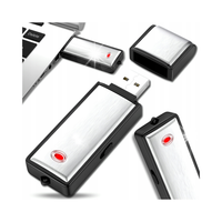 MINI DYKTAFON SZPIEGOWSKI PENDRIVE 16 GB PODSŁUCH PLUSKWA DETEKCJA GŁOSU