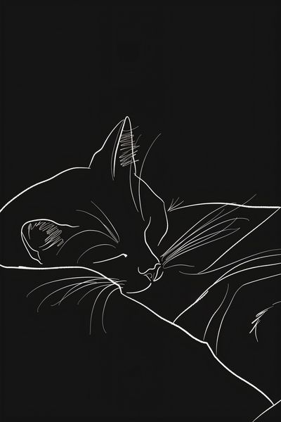 Plakat 40x60cm Nocny Spokój zdjęcie 1