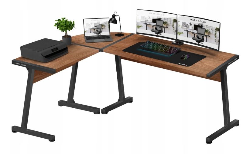 Biurko Narożne Komputerowe Mark Adler zdjęcie 1