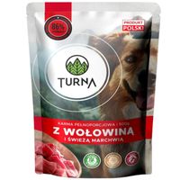 mokra karma dla psa wołowina turna 500g zdrowe serce psów naturalny skład