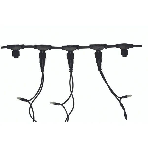 Rozdzielacz kurtyny 5 CHRISSLINE 8689 Markslojd zewnętrzny IP44 czarny zdjęcie 1