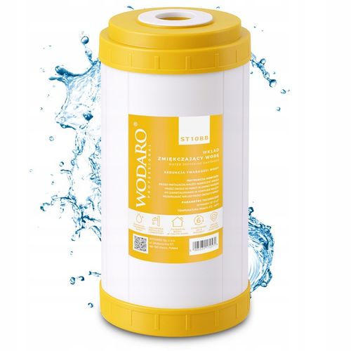 Zestaw Wkładów Filtrów Wody na Cały Dom 3-stopniowy Zmiękczacz BIG BLUE 10" na Arena.pl