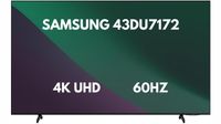 TELEWIZOR SAMSUNG 43DU7172 4K UHD SMART TV TIZEN DVB-T2 Q-SYMPHONY 43" HDR