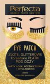 Perfecta Eye Patch Złote Glitterowe Koreańskie Płatki pod oczy  1op.-2szt