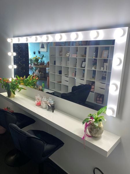 Lustro wizażowe, makijażowe, make up,do wizażu 60-160 Stojące  wiszące zdjęcie 1