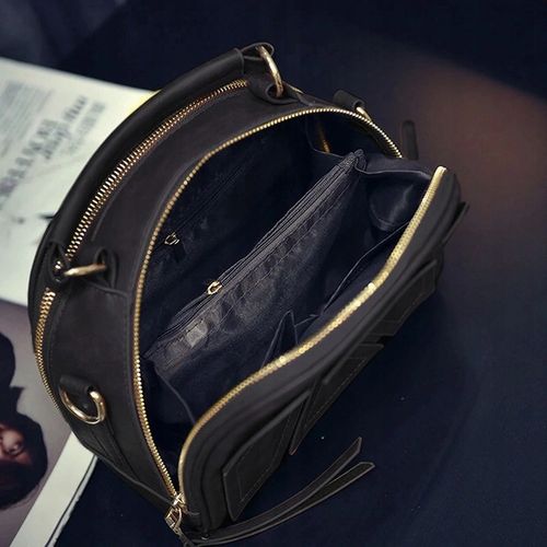 TOREBKA DAMSKA CZARNA Na Ramię do Ręki Klasyczna KUFEREK PREZENT DLA KOBIET na Arena.pl