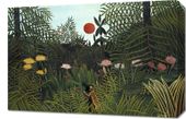 Obraz 60x40cm Virgin Forest, Rousseau Vintage do Salonu
