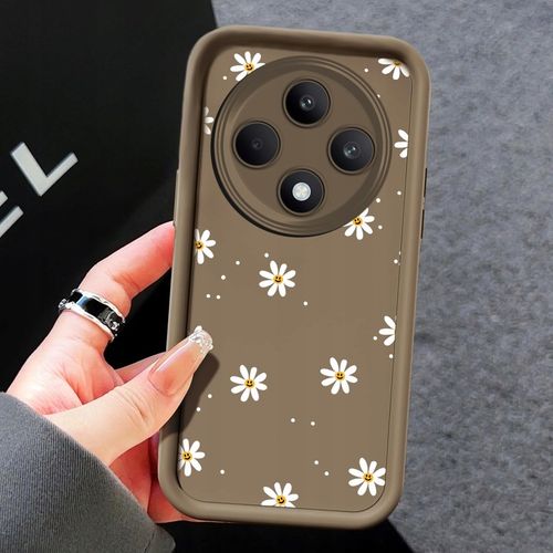 ETUI DO OPPO RENO 12 F 5G / 12 FS 5G SILIKON SOFT OCHRONA Stokrotki + SZKŁO na Arena.pl