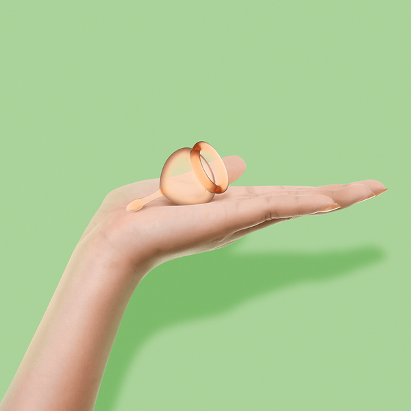Satisfyer Feel Good Menstrual Cup Set Orange zdjęcie 6