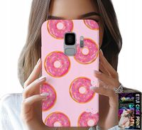 ETUI DO SAMSUNG GALAXY S9 - WZÓR Z PĄCZKAMI DONATAMI POLEWĄ CUKROWĄ