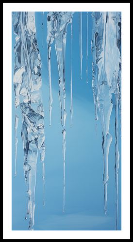 Plakat 50x100cm Kryształowe Sople na Arena.pl