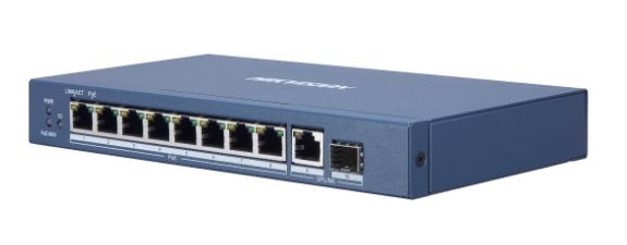 SWITCH HIKVISION DS-3E0106P-E/M 6 PORTÓW SZARY zdjęcie 8
