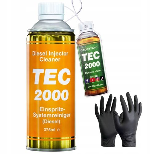 PŁUKANKA WTRYSKÓW TEC2000 DIESEL INJECTOR CLEANER 375ml ORYGINAŁ + GRATISY na Arena.pl