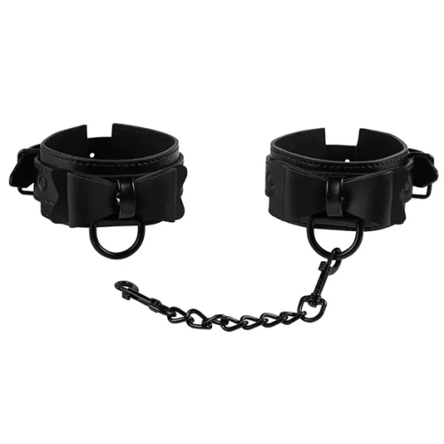 sportsheets sincerely bow tie cuffs - stylowe kajdanki ze skory na Arena.pl