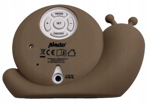 USZKODZONY -- ALECTO ŚLIMAK TRENER SNU 2w1 NAUKA RYTMU DOBY -- USZKODZONY na Arena.pl