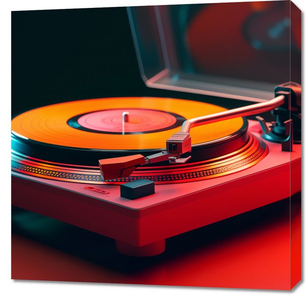 Obraz 70x70cm Retro Granie zdjęcie 1