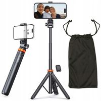 KIJEK SELFIE STICK TRIPOD BLUETOOTH DO TELEFONU / GOPRO + SASZETKA