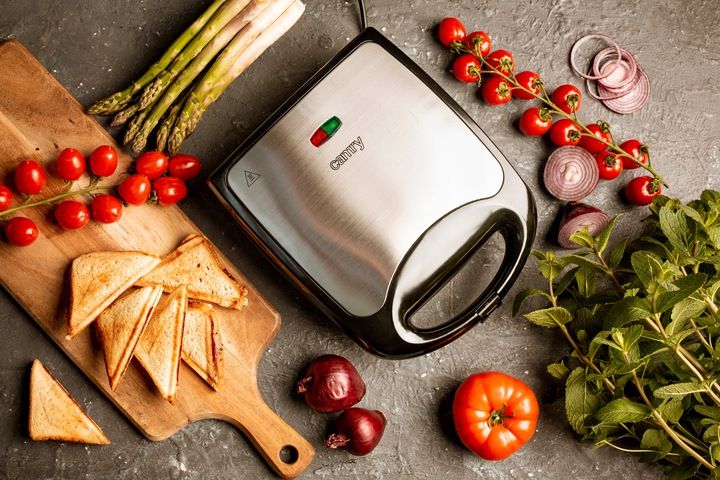 Opiekacz Do Kanapek Sandwich Toster Elektryczny Duży Na 4 Kanapki 1500W XXL zdjęcie 7