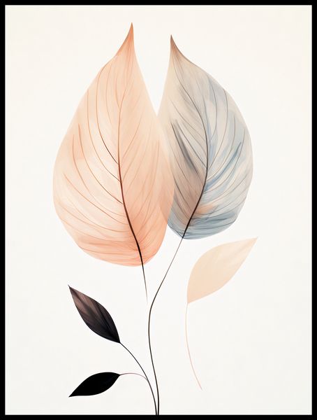 Plakat 60x80cm Liściasty Taniec zdjęcie 2