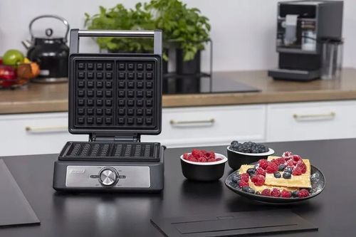 Gofrownica MPM mocna czarna 2 duże gofry MPM MGO-41/C 1600W na Arena.pl