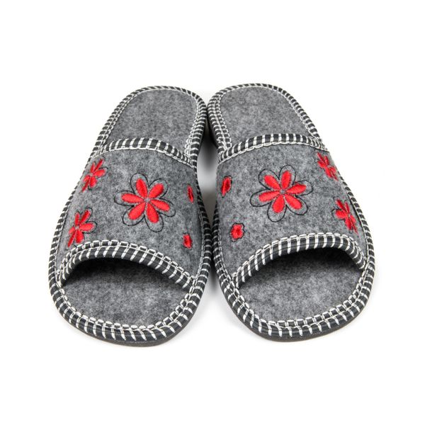 FILCOWE KAPCIE LACZKI DAMSKIE FILC EKO CIAPY r.39 zdjęcie 3