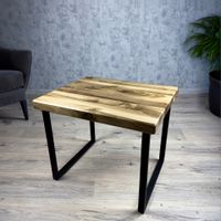 STOLIK KAWOWY 60x50 CM GRUBE LITE DREWNO ORZECH