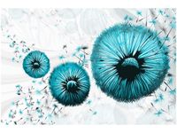 120CM 80CM OBRAZ ŚCIENNY TURKUSOWE DMUCHAWCE