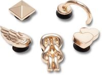 Crocs Przypinki Charms OzdobY Piny Do Butów Jibbitz Elevated Gold Gurl 5pc