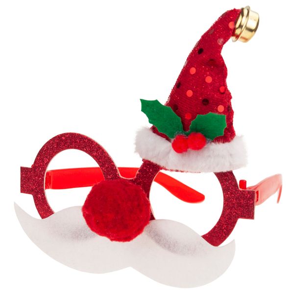 OKULARY ŚWIĄTECZNE ŚW. MIKOŁAJ CZAPECZKA ZABAWNE UROCZE na Mikołajki zdjęcie 4