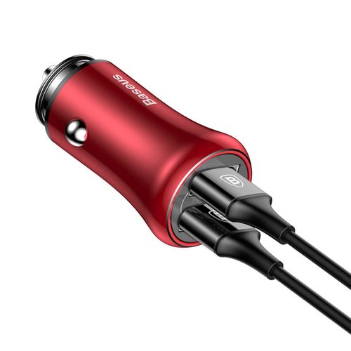 BASEUS GENTLEMAN ŁADOWARKA SAMOCHODOWA 2X USB 4.8A na Arena.pl