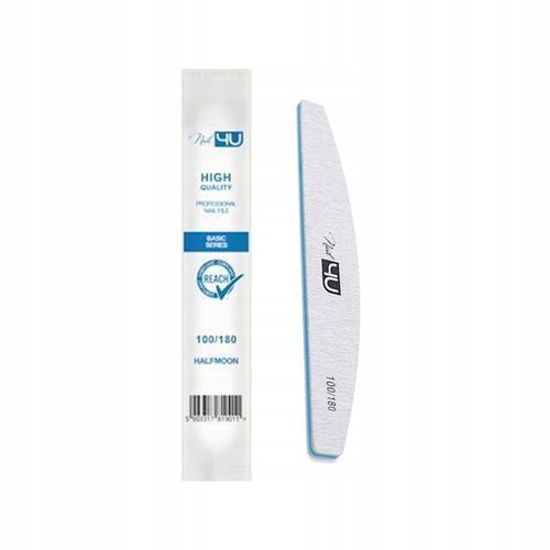 NAIL4U Pilnik Do Paznokci Basic Łódka 100/180 25 sztuk zestaw na Arena.pl