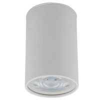 Punktowa lampa nasufitowa Top 5766 do jadalni tubka rurka biała