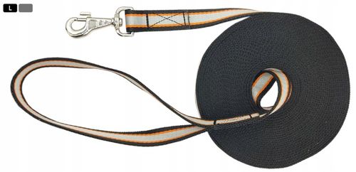 LONŻA do pracy z koniem 10 metrów czarna DEER PET EXTRA CENA na Arena.pl