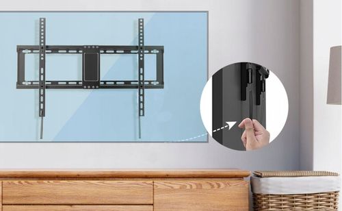 UCHWYT DO TELEWIZORA SLIM UNIWERSALNY 32-85 CALI SOLIDNY REGULOWANY na Arena.pl