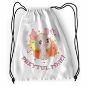 Plecak Myszki Myszka Sportowy Szkolny Worek Torba Z Nadrukiem Ze Zdjęciem