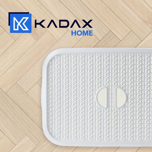 KADAX Koszyk Kosz 6L Pojemnik Z Pokrywą Biały 2szt na Arena.pl