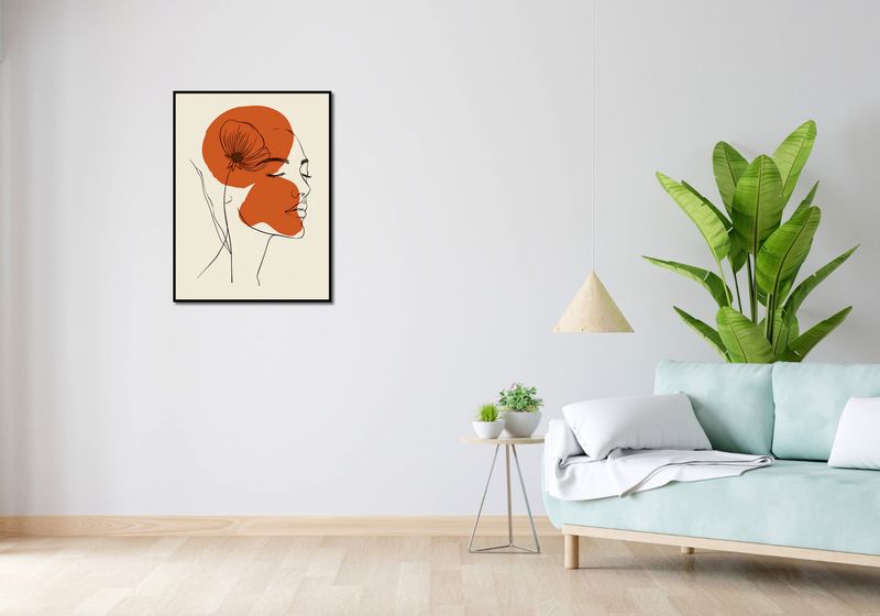 Plakat 60x80cm Ciepło Kwiatu zdjęcie 4