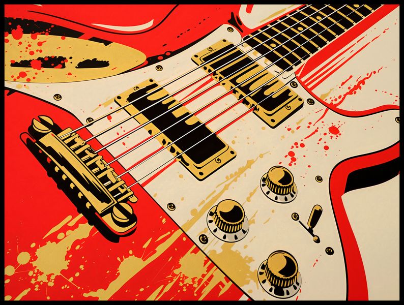 Plakat 100x75cm Przed Graniem zdjęcie 2