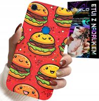 ETUI DO HUAWEI Y6S - SŁODKIE UŚMIECHNIĘTE BURGERY POKROWIEC