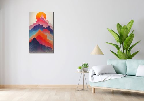 Obraz 50x90cm Gama Gór na Arena.pl